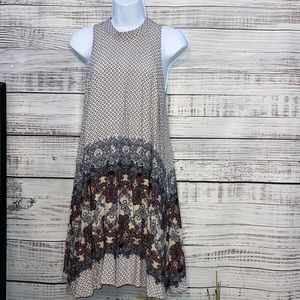 ALYA A-Line Sleeveless Dress | Small